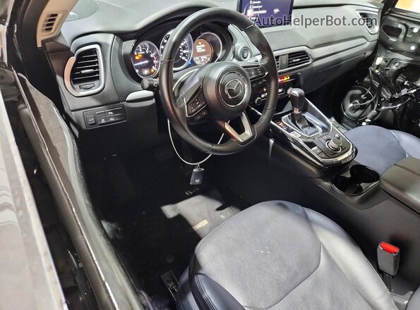 JM3TCBCY9M0501984 2021 MAZDA CX-9 Gray Widok deski rozdzielczej