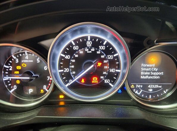JM3TCBCY9M0502603 2021 MAZDA CX-9 Серый Вид щитка приборов