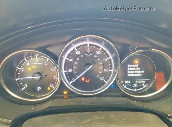 JM3TCBCYXK0307980 2019 MAZDA CX-9 Белый Вид щитка приборов