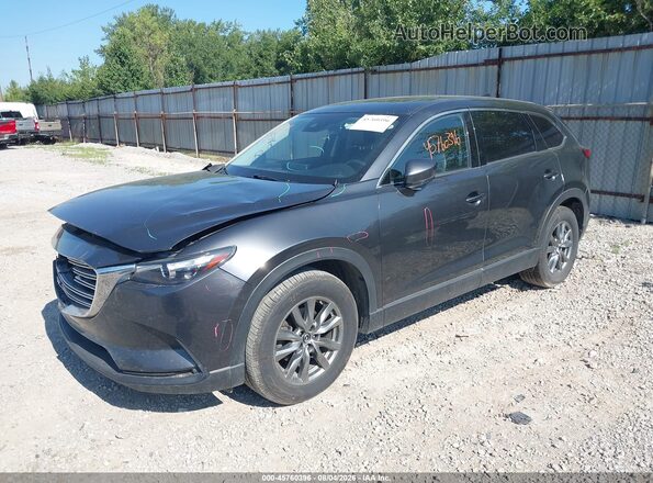 JM3TCBCYXK0325377 2019 MAZDA CX-9 Gray Vista tres cuartos delantera izquierda