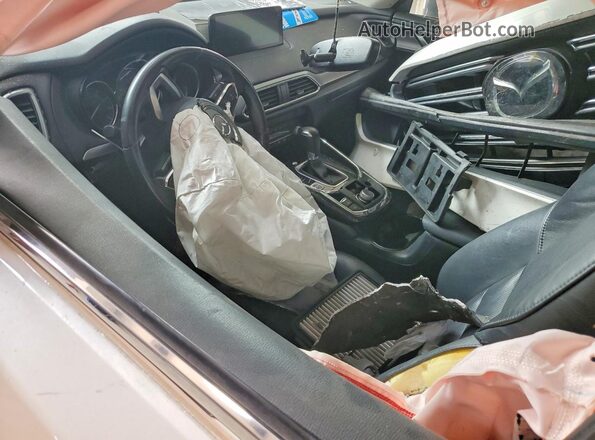 JM3TCBCYXM0505512 2021 MAZDA CX-9 White Widok deski rozdzielczej