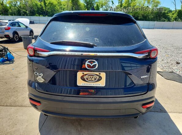 JM3TCBCYXN0602369 2022 MAZDA CX-9 Blue Rear view