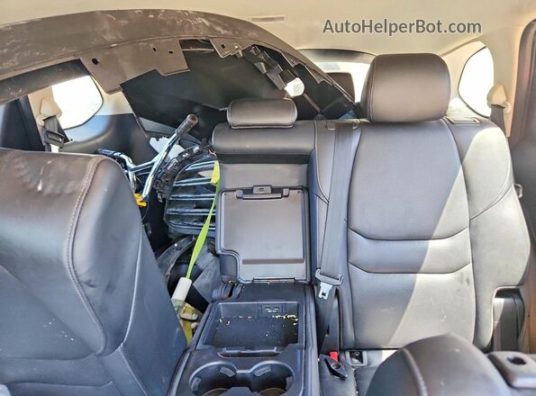 JM3TCBCYXN0602369 2022 MAZDA CX-9 Blue Rear seats view