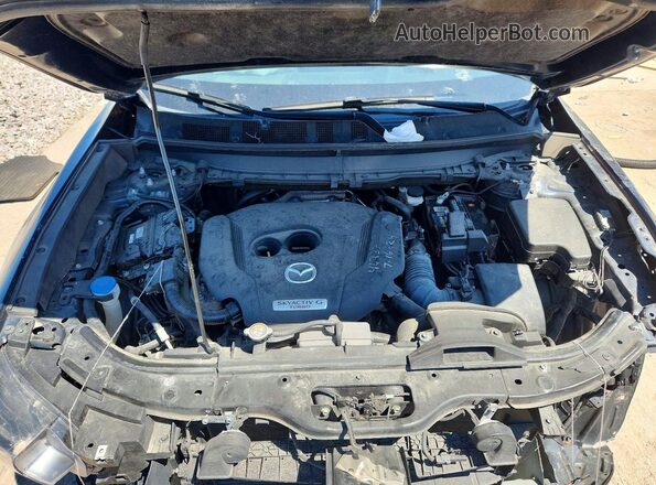 JM3TCBCYXN0602369 2022 MAZDA CX-9 Blue Engine compartment view