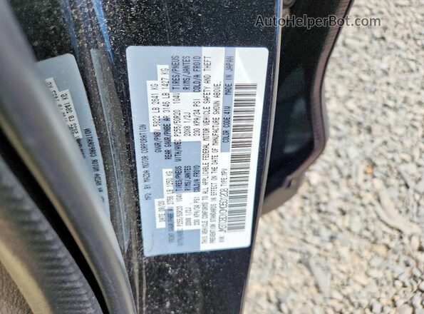 JM3TCBDY0M0501208 2021 MAZDA CX-9 Black VIN կոդի պիտակի տեսք