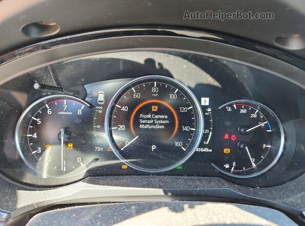 JM3TCBDY0M0501208 2021 MAZDA CX-9 Black Սարքավորումների վահանակի տեսք