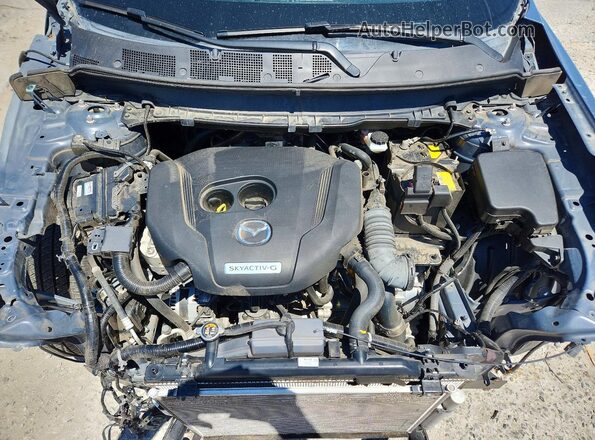 JM3TCBDY0M0511835 2021 MAZDA CX-9 Синий Вид подкапотного пространства