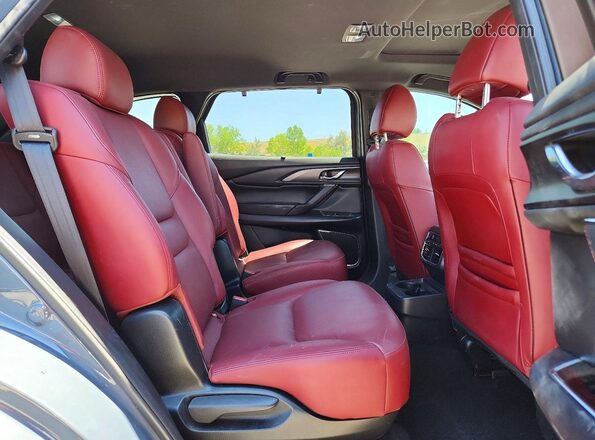 JM3TCBDY0M0511835 2021 MAZDA CX-9 Синий Вид задней части салона