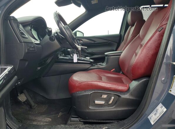 JM3TCBDY0N0625271 2022 MAZDA CX-9 Blue Front interior view