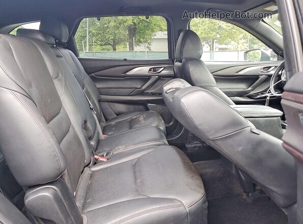 JM3TCBDY1G0124392 2016 MAZDA CX-9 Black Widok tylnych siedzeń