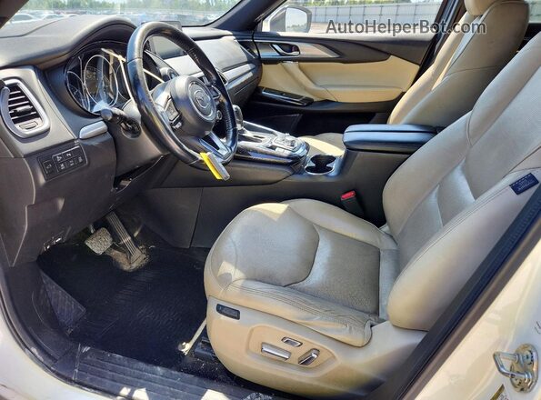 JM3TCBDY1H0137810 2017 MAZDA CX-9 White Սալոնի դիմացի տեսք