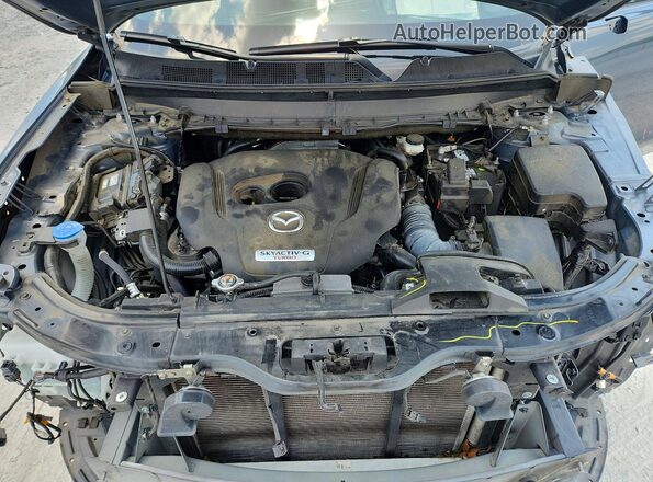 JM3TCBDY2M0537157 2021 MAZDA CX-9 Blue Շարժիչի բաժամունքի տեսք