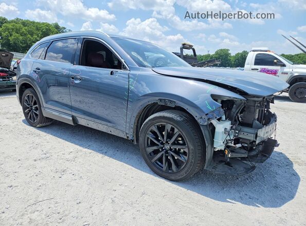 JM3TCBDY2M0537157 2021 MAZDA CX-9 Blue Առջևի աջ
