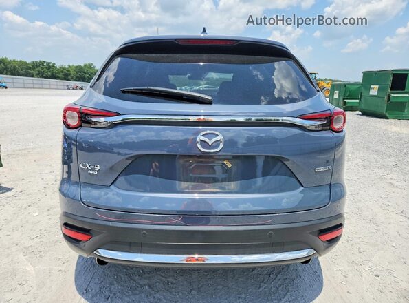 JM3TCBDY2M0537157 2021 MAZDA CX-9 Blue Հետևի տեսք