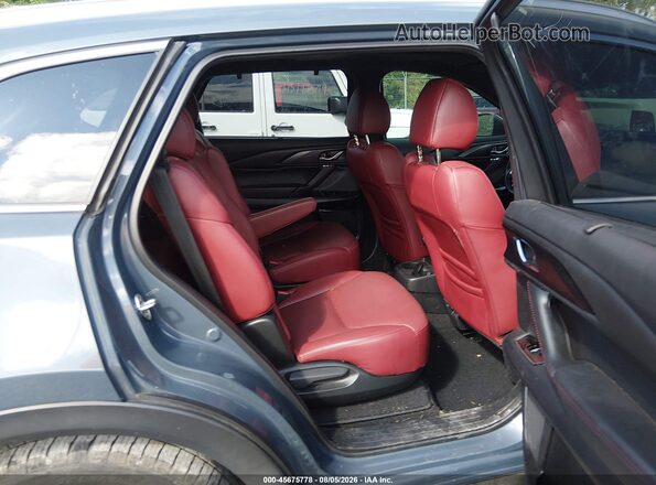 JM3TCBDY2N0600212 2022 MAZDA CX-9 Blue VIN sticker view