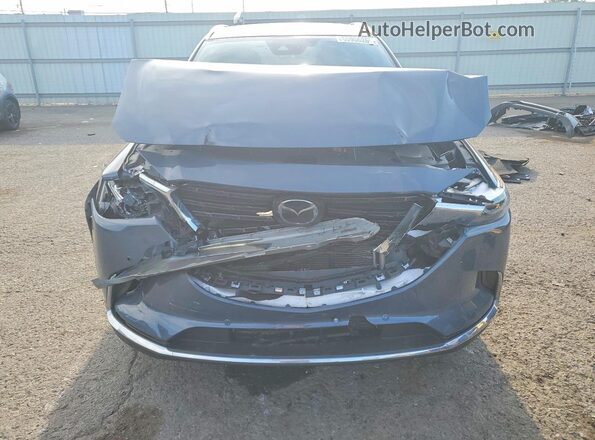 JM3TCBDY2N0619441 2022 MAZDA CX-9 Blue წინა ხედი