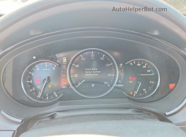 JM3TCBDY2N0619441 2022 MAZDA CX-9 Blue ხელსაწყოთა პანელის ხედი