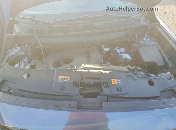 JM3TCBDY2N0619441 2022 MAZDA CX-9 Blue ძრავის განყოფილების ხედი