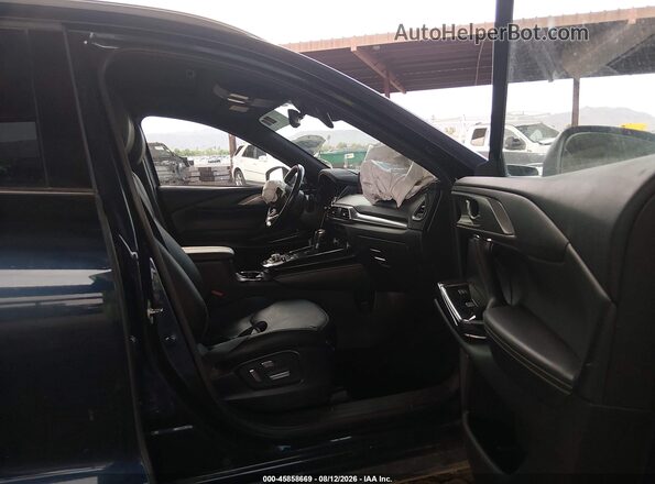 JM3TCBDY2P0630328 2023 MAZDA CX-9 Blue წინა სალონის ხედი
