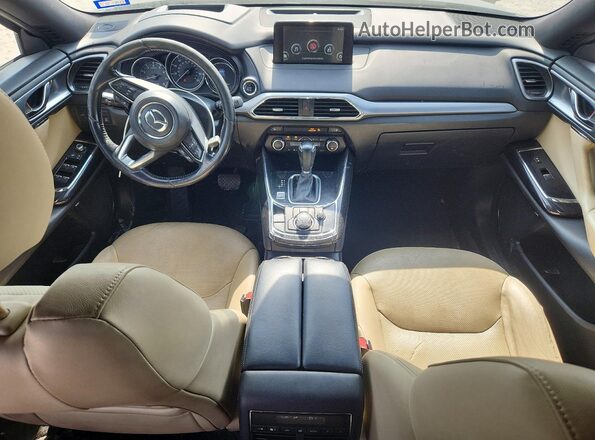 JM3TCBDY3G0125592 2016 MAZDA CX-9 Gray Vista del salpicadero
