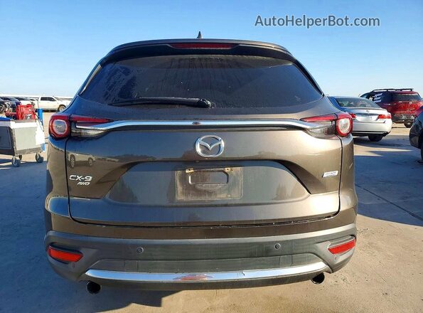 JM3TCBDY3J0215946 2018 MAZDA CX-9 Серый Вид сзади