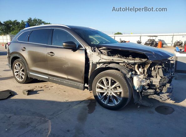 JM3TCBDY3J0215946 2018 MAZDA CX-9 Серый Передняя правая четверть