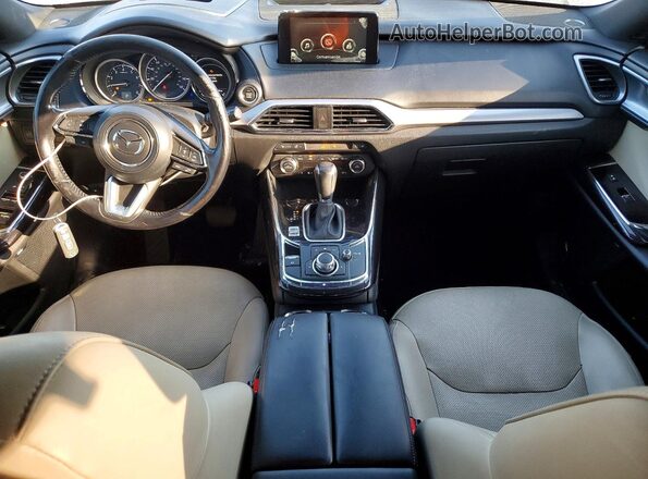 JM3TCBDY3J0215946 2018 MAZDA CX-9 Серый Вид панели приборов