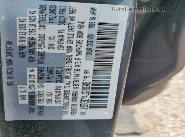 JM3TCBDY4J0218046 2018 MAZDA CX-9 Gray VIN կոդի պիտակի տեսք