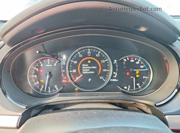 JM3TCBDY4P0648457 2023 MAZDA CX-9 Синий Вид щитка приборов
