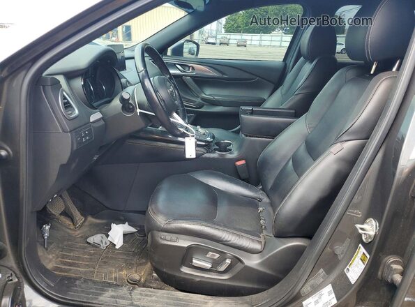 JM3TCBDY5L0407825 2020 MAZDA CX-9 Gray Front interior view