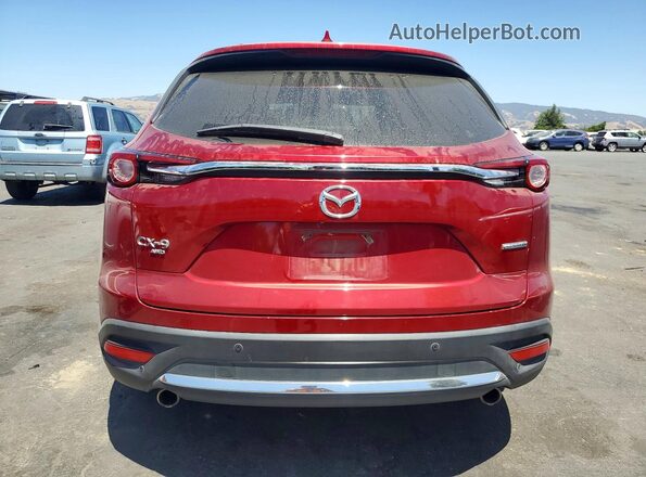 JM3TCBDY5M0532132 2021 MAZDA CX-9 Red Вид ззаду