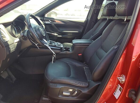 JM3TCBDY5M0532132 2021 MAZDA CX-9 Red Вид салону спереду