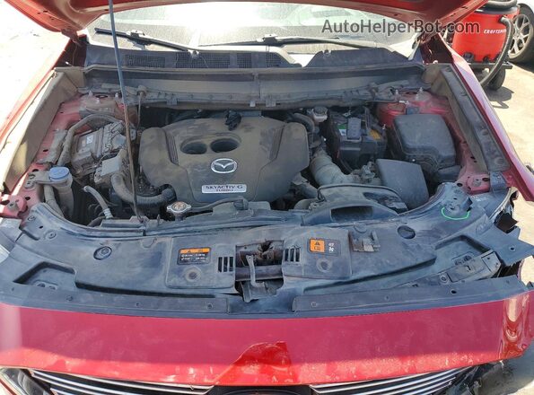 JM3TCBDY5M0532132 2021 MAZDA CX-9 Red Вид підкапотного простору