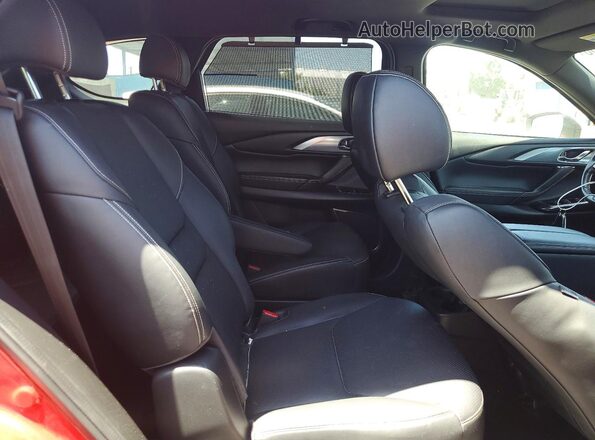 JM3TCBDY5M0532132 2021 MAZDA CX-9 Red Вид задньої частини салону