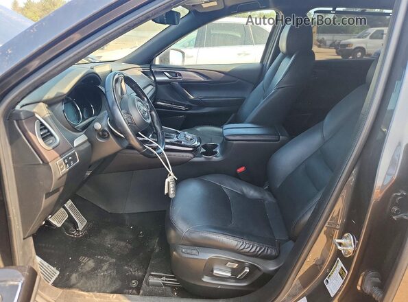 JM3TCBDY6K0315704 2019 MAZDA CX-9 Серый Вид салона спереди