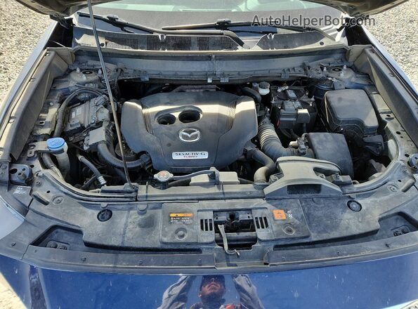 JM3TCBDY6M0532897 2021 MAZDA CX-9 Синий Вид подкапотного пространства