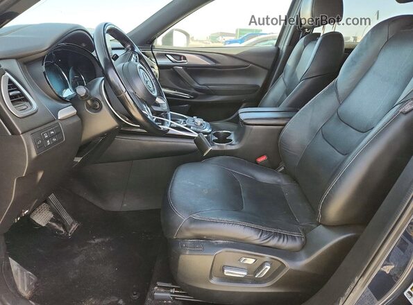 JM3TCBDY6M0532897 2021 MAZDA CX-9 Синий Вид салона спереди