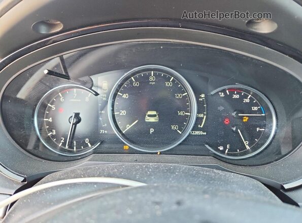 JM3TCBDY6M0532897 2021 MAZDA CX-9 Синий Вид щитка приборов