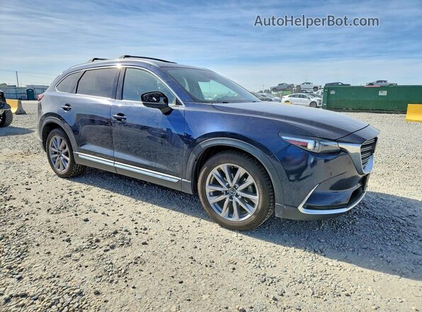 JM3TCBDY6M0532897 2021 MAZDA CX-9 Синий Передняя правая четверть