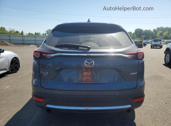 JM3TCBDY6P0636875 2023 MAZDA CX-9 Blue უკანა ხედი