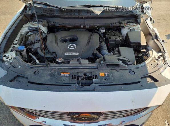 JM3TCBDY7K0323939 2019 MAZDA CX-9 White Շարժիչի բաժամունքի տեսք