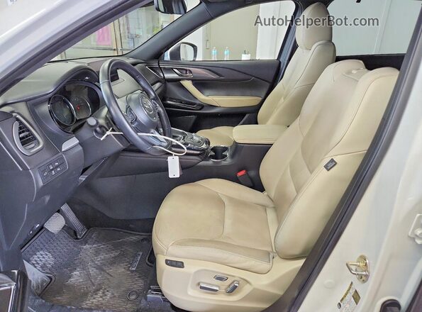 JM3TCBDY7M0537445 2021 MAZDA CX-9 Белый Вид салона спереди