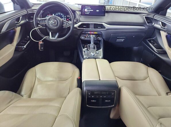JM3TCBDY7M0537445 2021 MAZDA CX-9 Белый Вид панели приборов