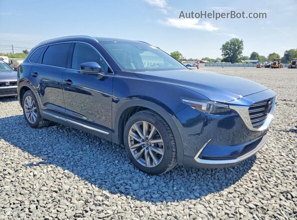 JM3TCBDY7N0619130 2022 MAZDA CX-9 Синий Передняя правая четверть