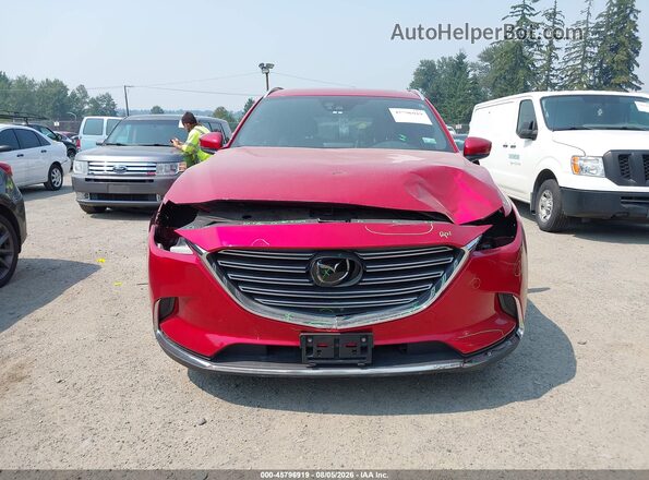 JM3TCBDY8H0132586 2017 MAZDA CX-9 Red Instrument cluster view