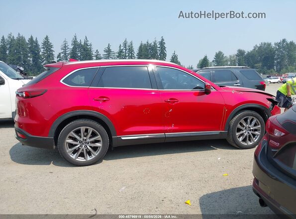 JM3TCBDY8H0132586 2017 MAZDA CX-9 Red Rear interior view