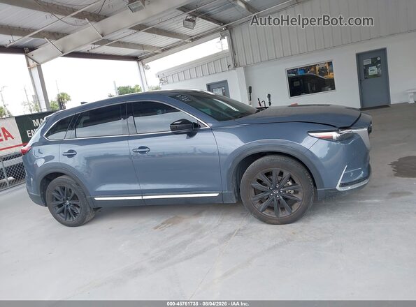 JM3TCBDY8P0634190 2023 MAZDA CX-9 Gray Widok wnętrza z tyłu