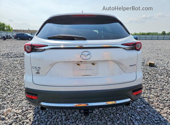 JM3TCBDY9L0407469 2020 MAZDA CX-9 White Widok z tyłu