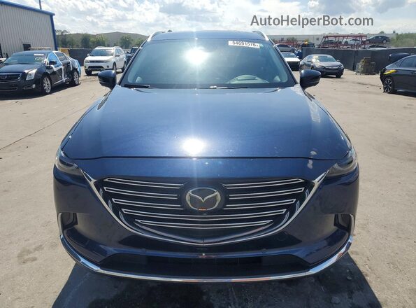 JM3TCBDY9N0608498 2022 MAZDA CX-9 Blue Вид спереду