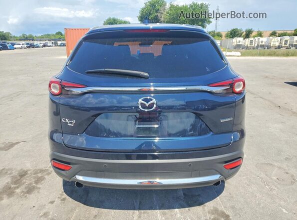 JM3TCBDY9N0608498 2022 MAZDA CX-9 Blue Вид ззаду